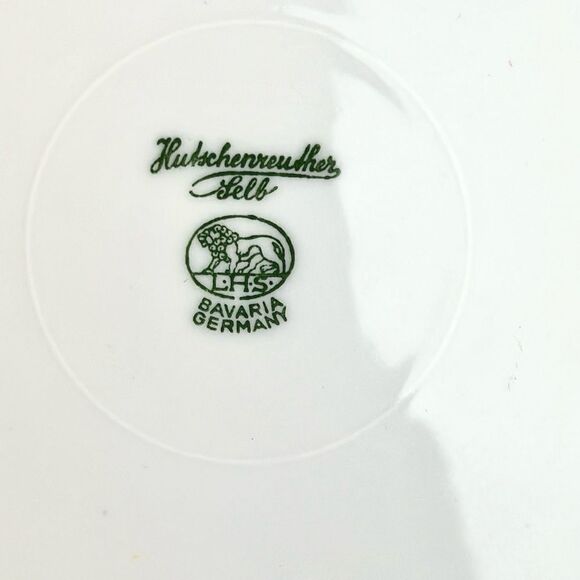 Hutschenreuther Heather White Collection Tea Cup Saucer Desert Plate Bavaria - Picture 12 of 16